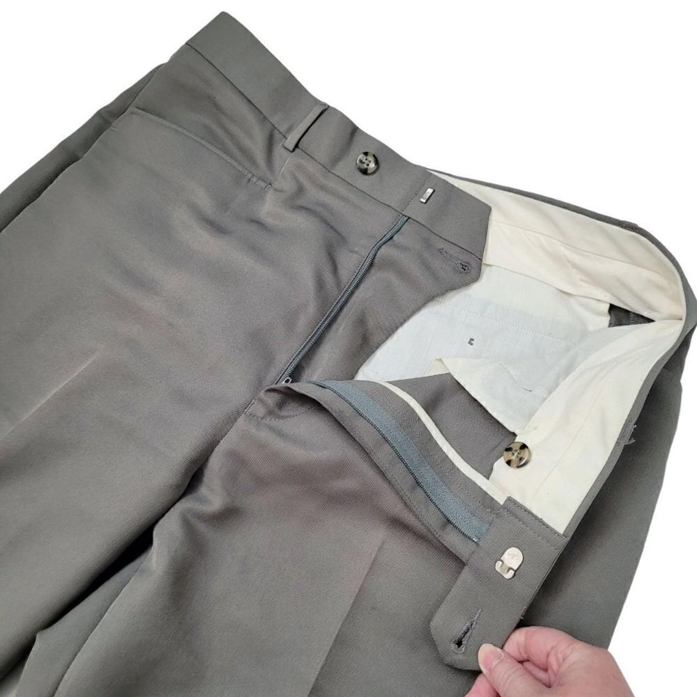 2/$20 Y2K Top Fashion Grey Dress Pants Size: 32'" - Picture 5 of 8